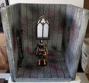 MYTHIC LEGIONS MARVEL LEGENDS MEZCO NECA Diorama 14x13x10 CASTLE ROOM DETOLF - Picture 1 of 3