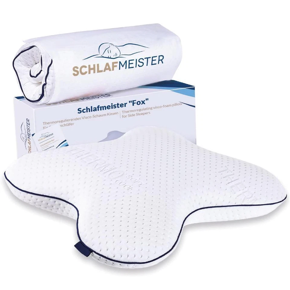 Sleep Master Fox Pillow Side Sleeper Pillow Hypoallergenic Butterfly Pillow - Image 1 of 1