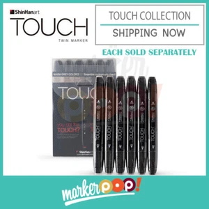 ShinHan Touch Twin Marker Set Of 6 Collection US AUTHORIZED RETAILER - Picture 1 of 7