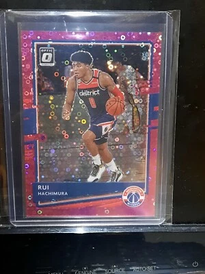 2020-21 Panini Donruss Optic #67 Rui Hachimura fastbreak /20 - Image 1 of 3
