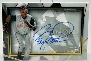 2022 Topps Diamond Icons autographed Barry Larkin Card 14/25 - Picture 1 of 2
