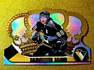 1997-98 Jaromir Jagr Pacific Gold Crown Die Cut #29 Rainbow Holofoil Penguins - Picture 1 of 4