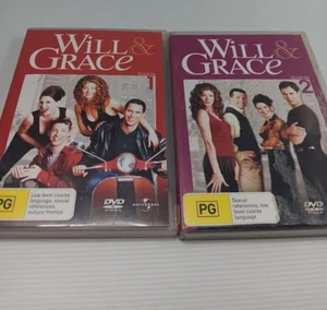 Will and Grace : The Revival Complete Seasons 1 & 2 Region 4 DVD Comedy - Picture 1 of 18