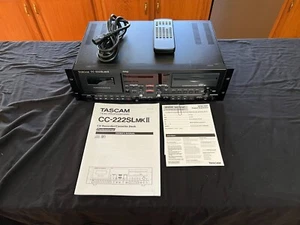 Tascam CC-222SL MKII Professional Cassette/CD Recorder Combo Rack Mount getestet - Bild 1 von 12