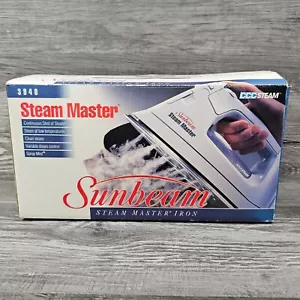 Sunbeam Steam Master Variable Steam Iron, Model 3940 New, Opened Box - Picture 1 of 12