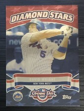 2007 Topps Opening Day David Wright Diamond Stars #DS22 New York Mets Baseball