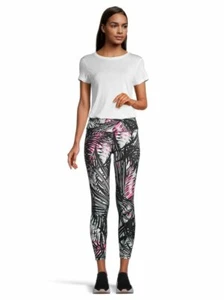 DKNY Sport Tropic Shadow Printed High-Rise 7/8 Length Leggings, MSRP:$59.50--NWT - Picture 1 of 3