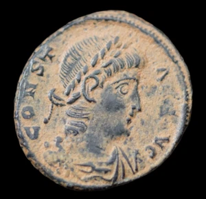 Constans Ancient Roman coin CAESAR 333 - 337 AD. Æ16. 1,64 gramm. #442 - Picture 1 of 1