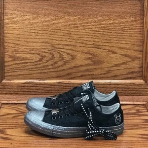 Converse x Miley Cyrus Chuck Taylor All Star Low Top Schwarz Silber Schuhe - Bild 1 von 7