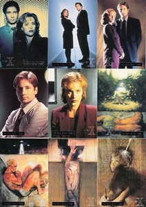 The X-Files Season 1 1995 Topps Complete Parallel Card Set of 72 TV Base - Picture 1 of 3