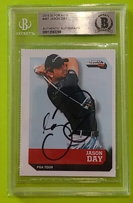 Jason Day Sports Illustrated for Kids Golf Rookie Autograph - BGS - Image 1 of 2