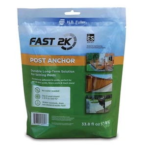Fast 2K Post Anchor Mix Expanding Foam Concrete Alternative for Post Install (1) - Picture 1 of 11