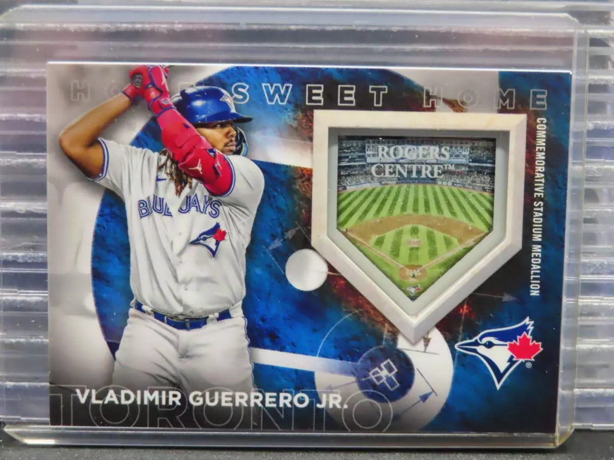 2024 Topps Vladimir Guerrero Jr Sweet Home Stadium Medallion Black #104/299