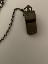 WW2 US Army MP Chained Whisle