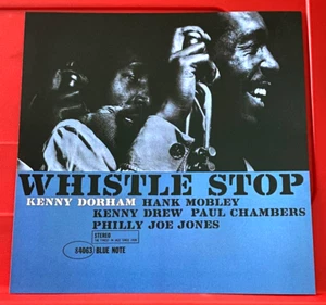 Kenny Dorham Whistle Stop Album Cover Art PICTURE / PRINT 8.5" x 8.5" - Imagen 1 de 3