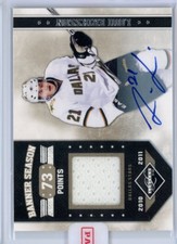 2011-12 Panini Limited Banner Season Materials Signatures #8 Loui Eriksson 12/25