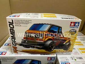 Tamiya 18718 1/32 Mini 4WD JR K4 GAMBOL FM-A kit modellino telaio - Foto 1 di 3