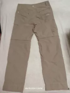 Kuhl Liberator Stealth Pantaloni Convertibili Uomo 36x32 Oliva Cargo Cerniera Esterno - Foto 1 di 16