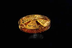 Eaglemoss • Battlestar Galactica • Gold Cylon Basestar AUF LAGER kostenloser Versand - Bild 1 von 4