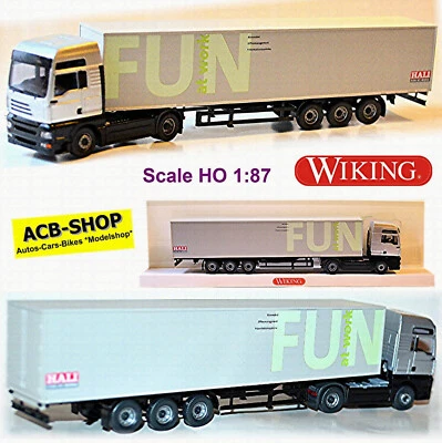 Steyr Sta 18 S 46 Semirimorchio Autoarticolato Divertimento At Lavoro Hali 1:87 - Immagine 1 di 4