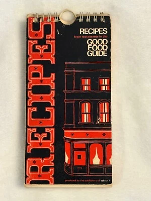 Recipes From Restaurants in the Good Food Guide Flip Book Recipe Cookbook 1968 - Image 1 of 4