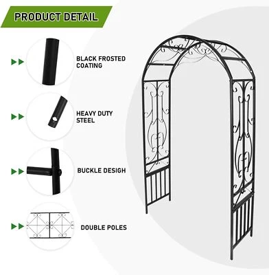 金属花园拱门户外室内婚礼树枝植物攀爬架 — 第 1/4 张图片