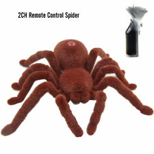 Remote Control Spider 2CH Fake Spider Realistic Scary Prank Animal RC Toy