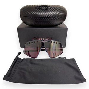 Oakley Sutro TI Sweep Sunglasses OO6025-04 Blue Metal Prizm Road Black w/case - Picture 1 of 11