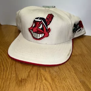 VINTAGE MLB Cleveland Indians New Era 1999 Happy Mothers Day Snapback Hat NWOT - Picture 1 of 3