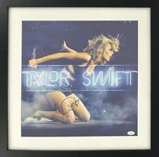 Taylor Swift Signed Autograph 22x22 Framed Lithograph 1989 Poster Photo JSA COA