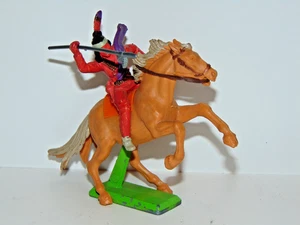 BRITAINS DEETAIL MOUNTED APACHE with spear - Picture 1 of 5