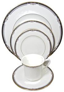 MUSICALE H5131 by Royal Doulton 5 Piece Place Setting NEW NEVER USED England - Picture 1 of 24