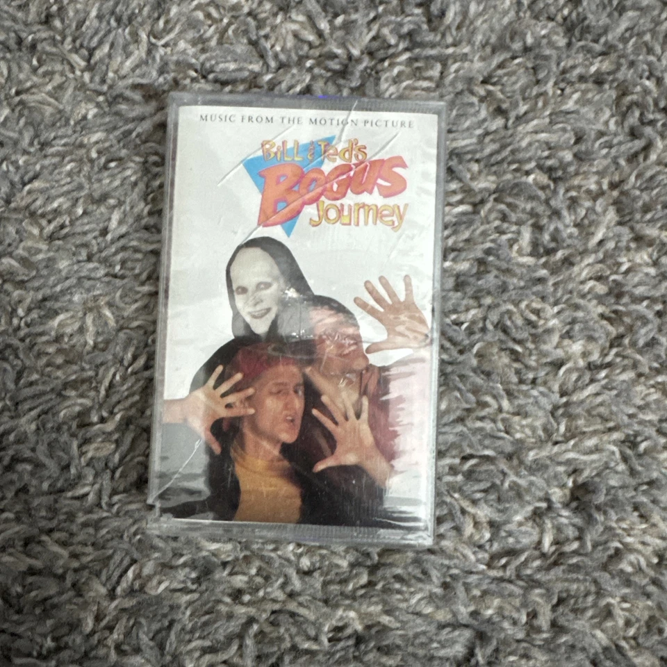 BILL AND TED’S BOGUS JOURNEY Cassette Tape Soundtrack 90s Megadeth Kiss Primus - Image 1 of 3