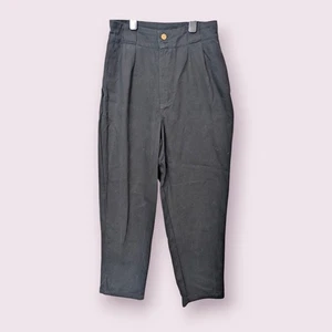 Lucy & Yak Damen Barrel Demin Black Jeans Hose W30 L30 100% Bio Baumwolle - Bild 1 von 9