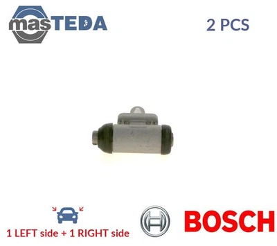 F 026 002 005 PAR CILINDRO FRENO RUEDA TAMBOR BOSCH 2 PIEZAS PARA NISSAN NP300 NAVARA Foto 1 de 4