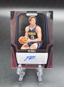 2024-25 Panini Prizm Black PJ Hall Rookie Signatures RC Autograph Nuggets - Picture 1 of 2