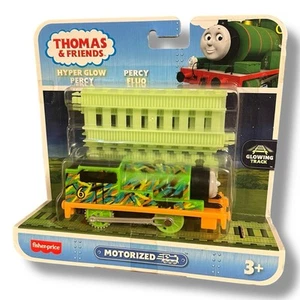 PERCY Thomas Friends Hyper Glow In The Dark Thomas Motorized Glowing Track FVJ74 - Picture 1 of 6