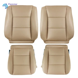 Front Driver Passenger Seat Cover For 1998 1999-2007 Toyota Land Cruiser Leather - Foto 1 di 14