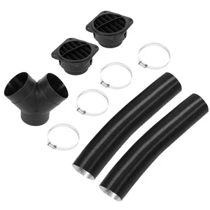 ˘75mm Car Diesel Heater Pipe Ducting Warm Air Vent Outlet Kits 102114340000 - Picture 1 of 8
