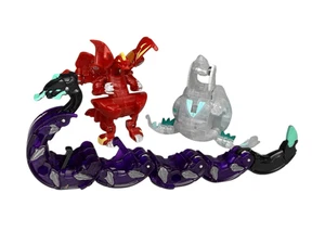 Figuras coleccionables Bakugan Legends Darkus Montrapod Dragonoid Nova Bakugan LED - Imagen 1 de 7