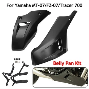 Belly Pan Kit Bugspoiler Für Yamaha MT-07 Tracer 700 Lower Engine Exhaust Guard - Bild 1 von 16
