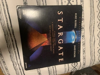 STARGATE (2 Laserdiscs, 1995) Widescreen Ed. Stars Kurt Russell and James Spader - Image 1 of 3