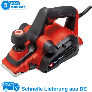 Einhell TE-PL 920 Elektrohobel 920 W inkl. 2x TCT-Wendemesser Handhobel 82 mm - Bild 1 von 4