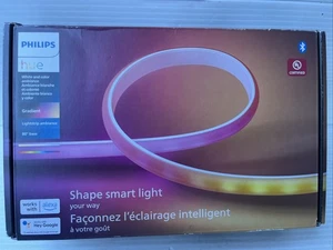 Philips Hue Bluetooth Gradient Ambiance Smart Lightstrip 2m/6ft Base Kit #0552 - Picture 1 of 4