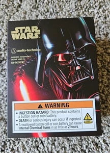 audio-technica earphones SOLID BASS Star Wars Darth Vader Limited ATH-CKS50TW2DV - Picture 1 of 3