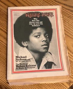 1971 April 29th Rolling Stone Magazine, Michael Jackson Five 5 Motown Soul - Foto 1 di 15