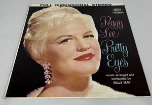 PEGGY LEE - PRETTY EYES LP SCHALLPLATTE VINYL CAPITOL ST-1401 VINYL IST NEUWERTIG - Bild 1 von 4
