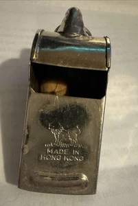 Acme Thunderer 59,5 fischietto anni 50 timbro leone vintage made in Hong Kong Pea Ball - Foto 1 di 9