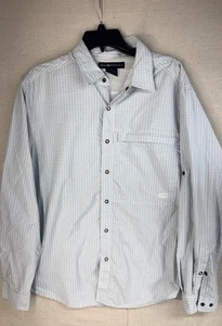 Exofficio Plaid Fishing Traveler Shirt Mens Med Button Up Lng Sleeve Performance - Picture 1 of 12