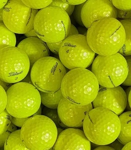 40 x yellow titleist prov1 prov1x and avx mint , Pearl or a or Grade golf Ball - Picture 1 of 1